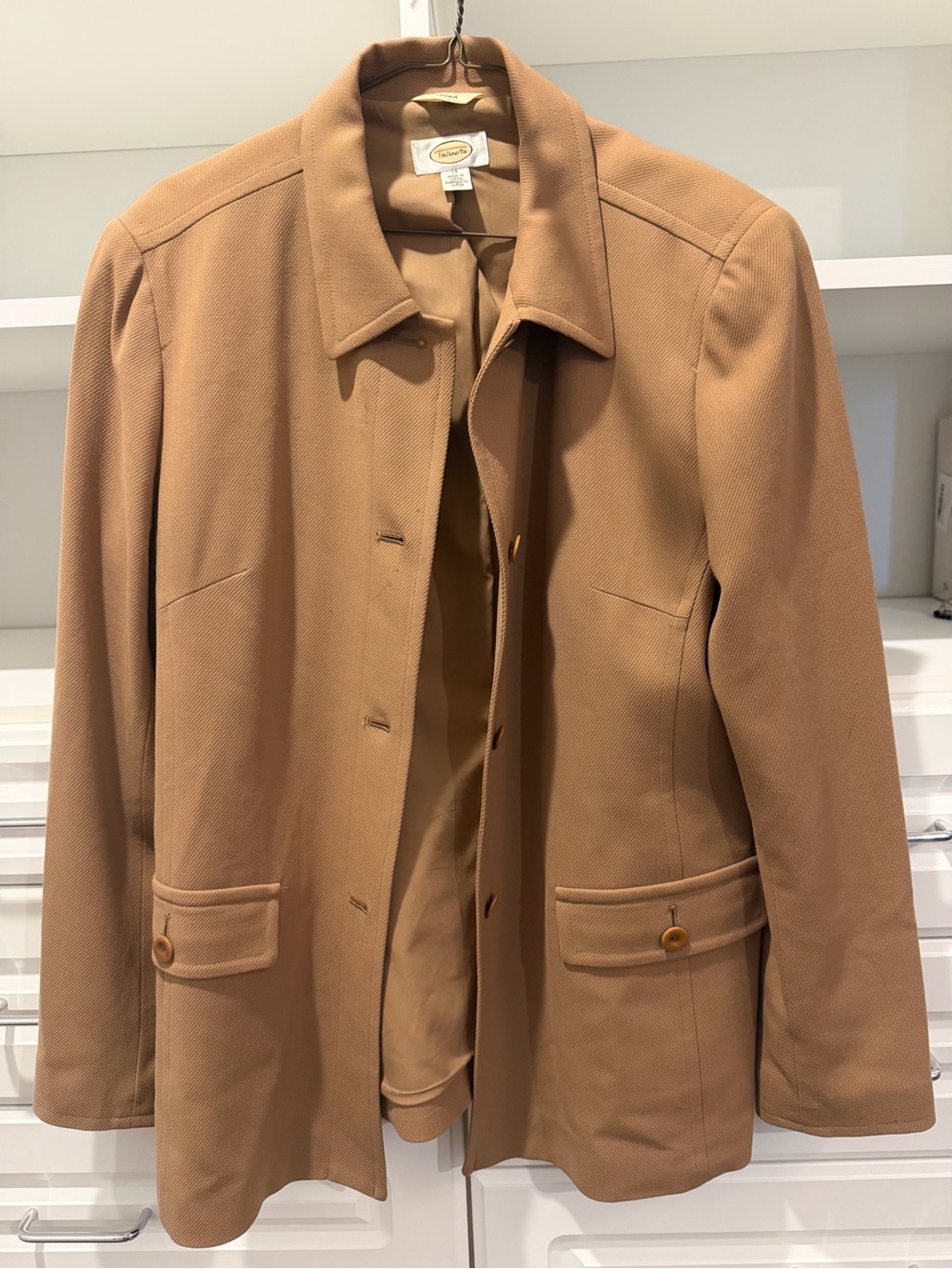 Talbots Camel/Tan Women's Blazer Jacket